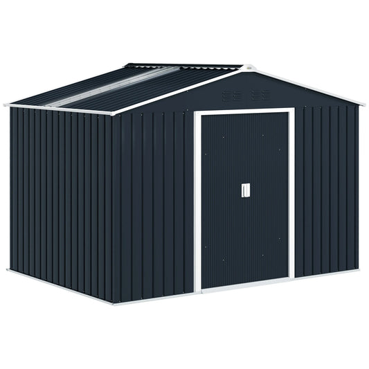 Abri de Jardin Métallique avec Double Porte – Espace & Protection Maximale
